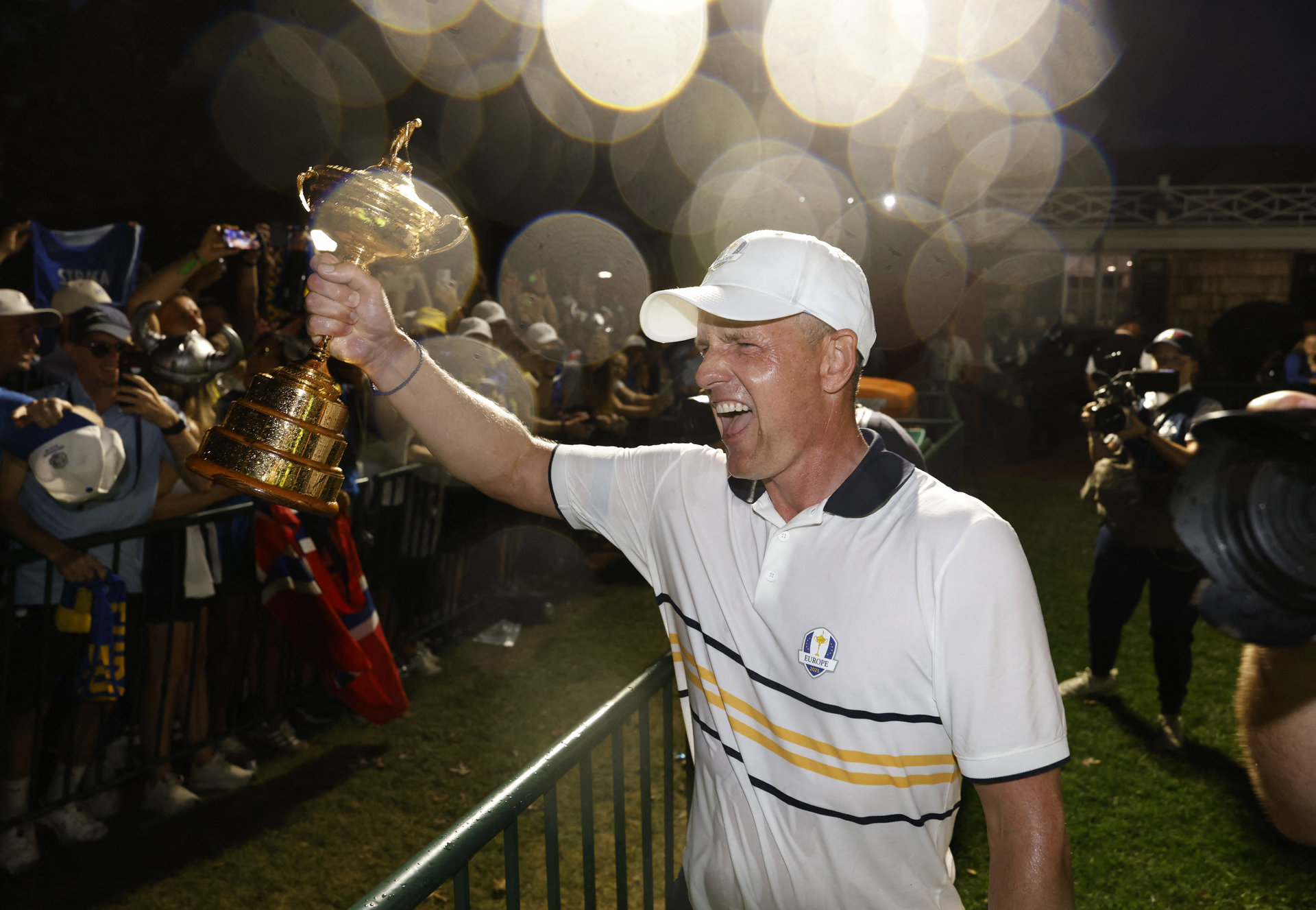European Captain, Luke Donald (Photo: Peter Casey, Bildbyrån)
