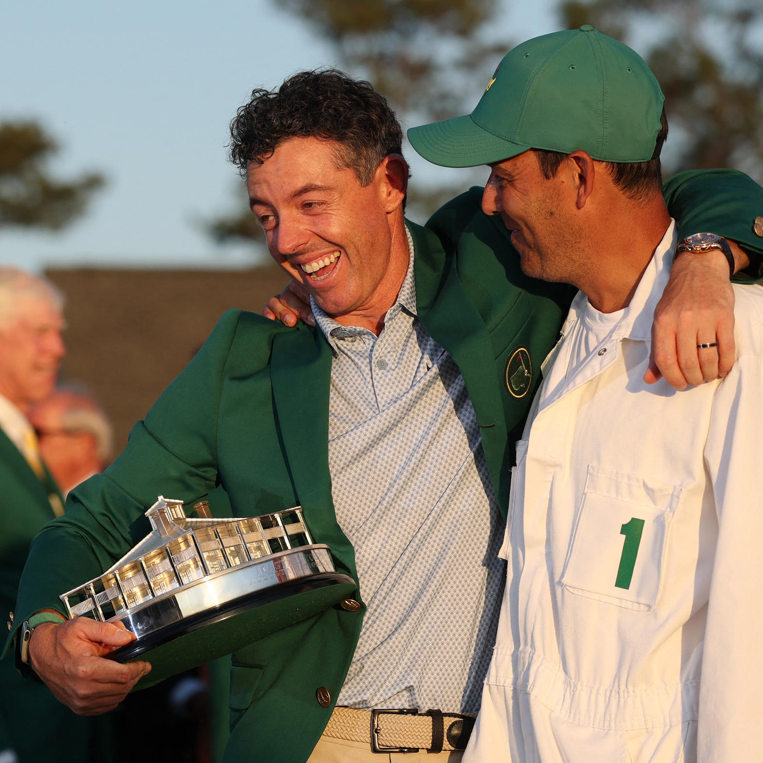 Rory McIlroy and his caddie Harry Diamond (Photo: Bildbyrån / Mike Segar)